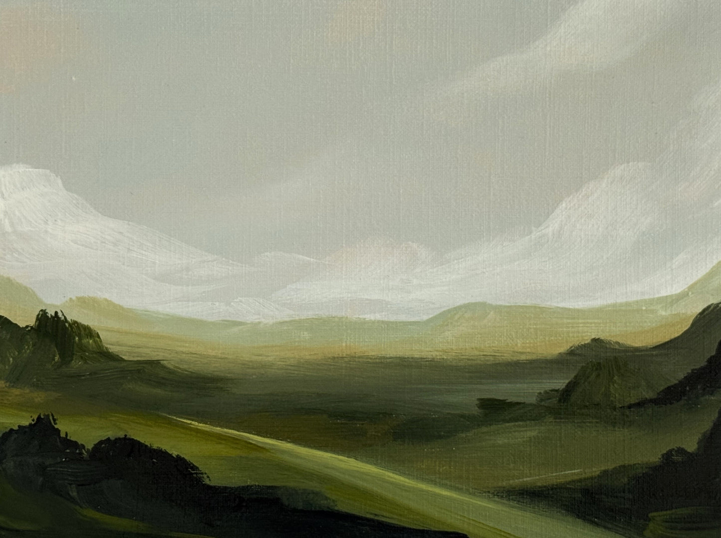 The Quiet Distance - Original Art Painting